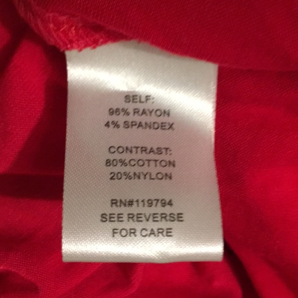 Medium World Unity Red White & Blue Top #J48 - Picture 6 of 7